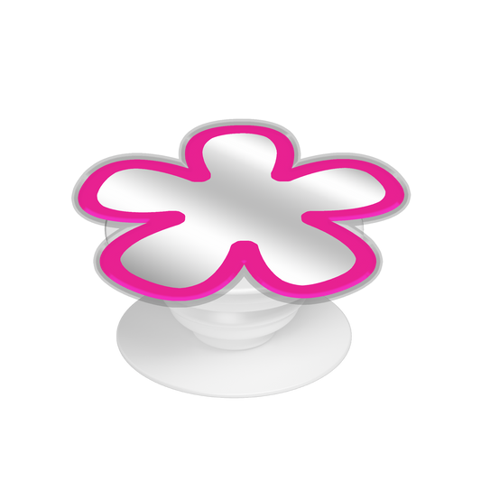 Pop Up Grip Mirror - Daisy Delight