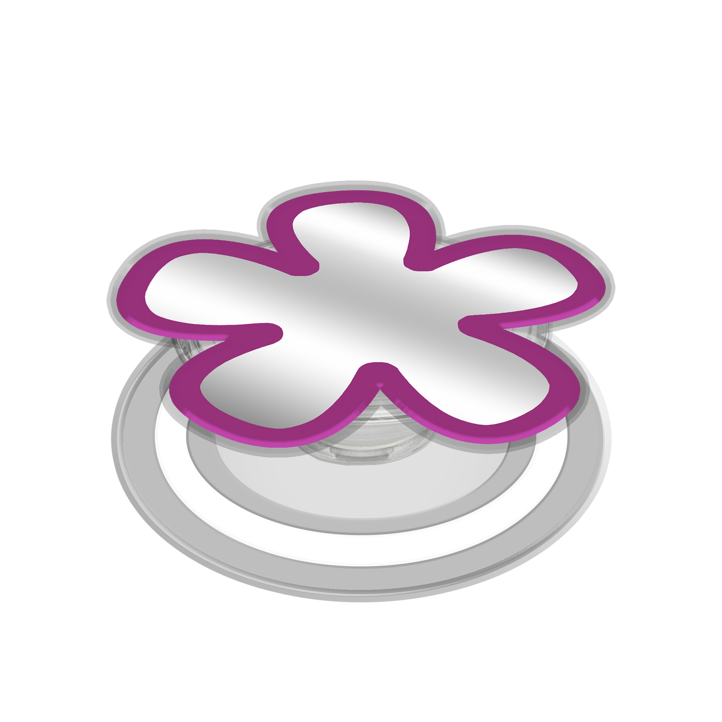 Magnetic Grip Mirror - Daisy paradise 1