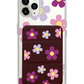 iPhone Magnetic Trifold Wallet Case - Daisy Paradise