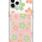 iPhone Magnetic Trifold Wallet Case - Daisy Spring