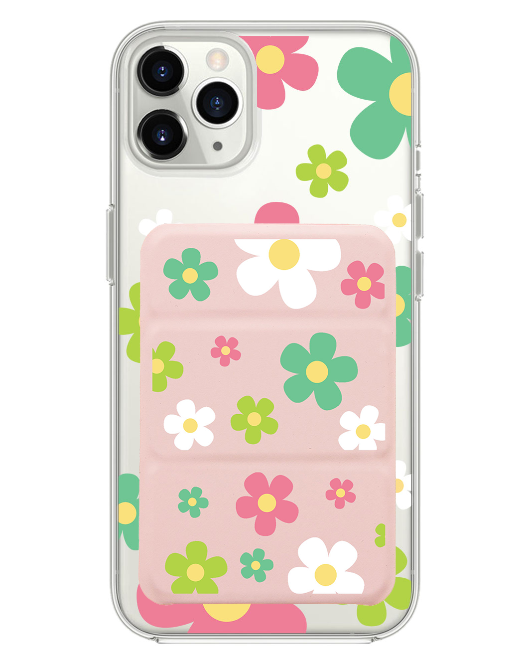 iPhone Magnetic Trifold Wallet Case - Daisy Wild