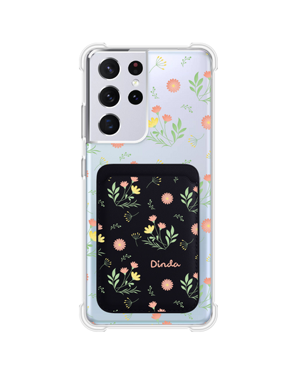 Android Magnetic Wallet Case - Dandelion