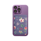 iPhone Magnetic Wallet Silicone Case - Botanical Garden 5.0