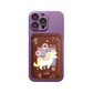 iPhone Magnetic Wallet Silicone Case - Horse