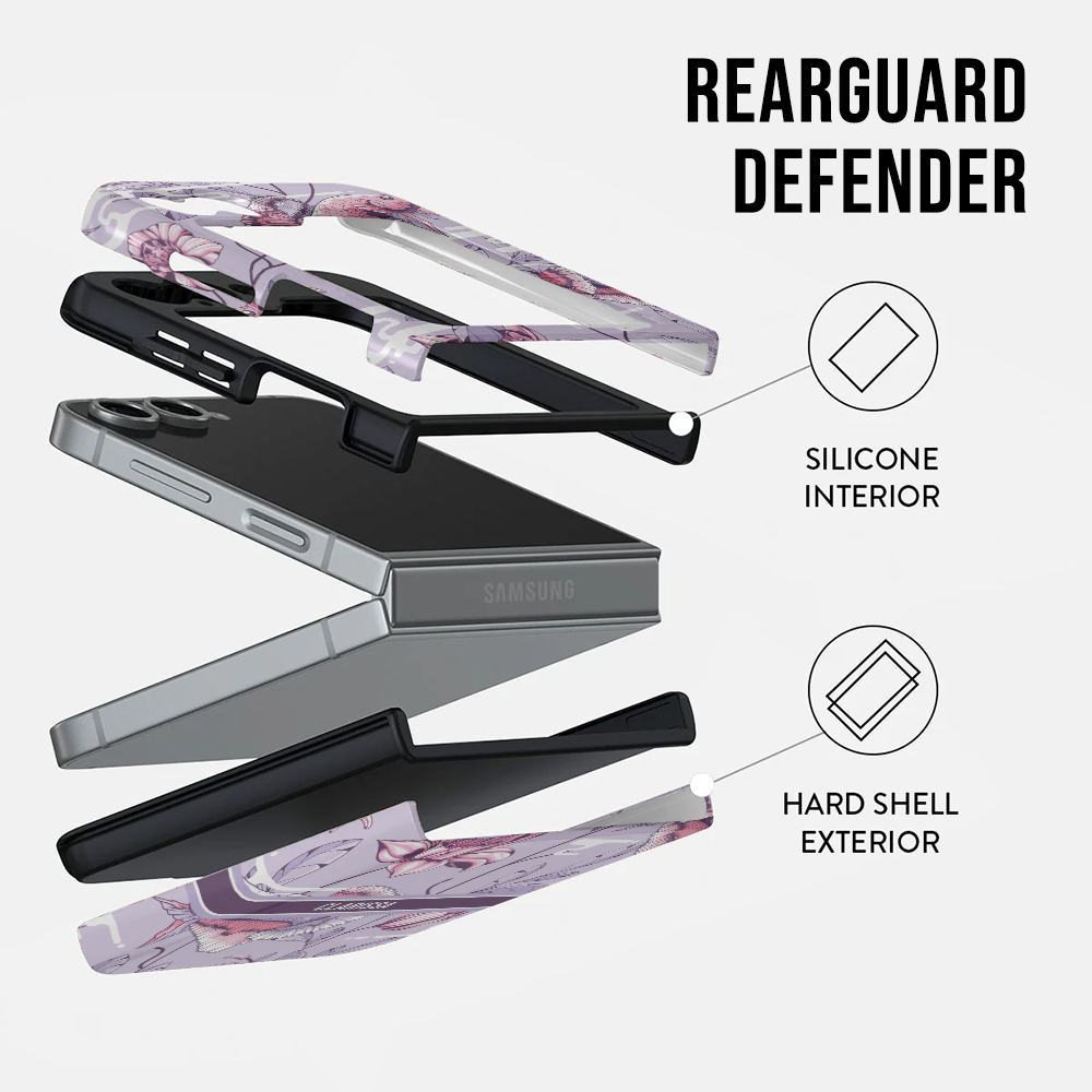 Android Flip Rearguard Defender - Sea Shells