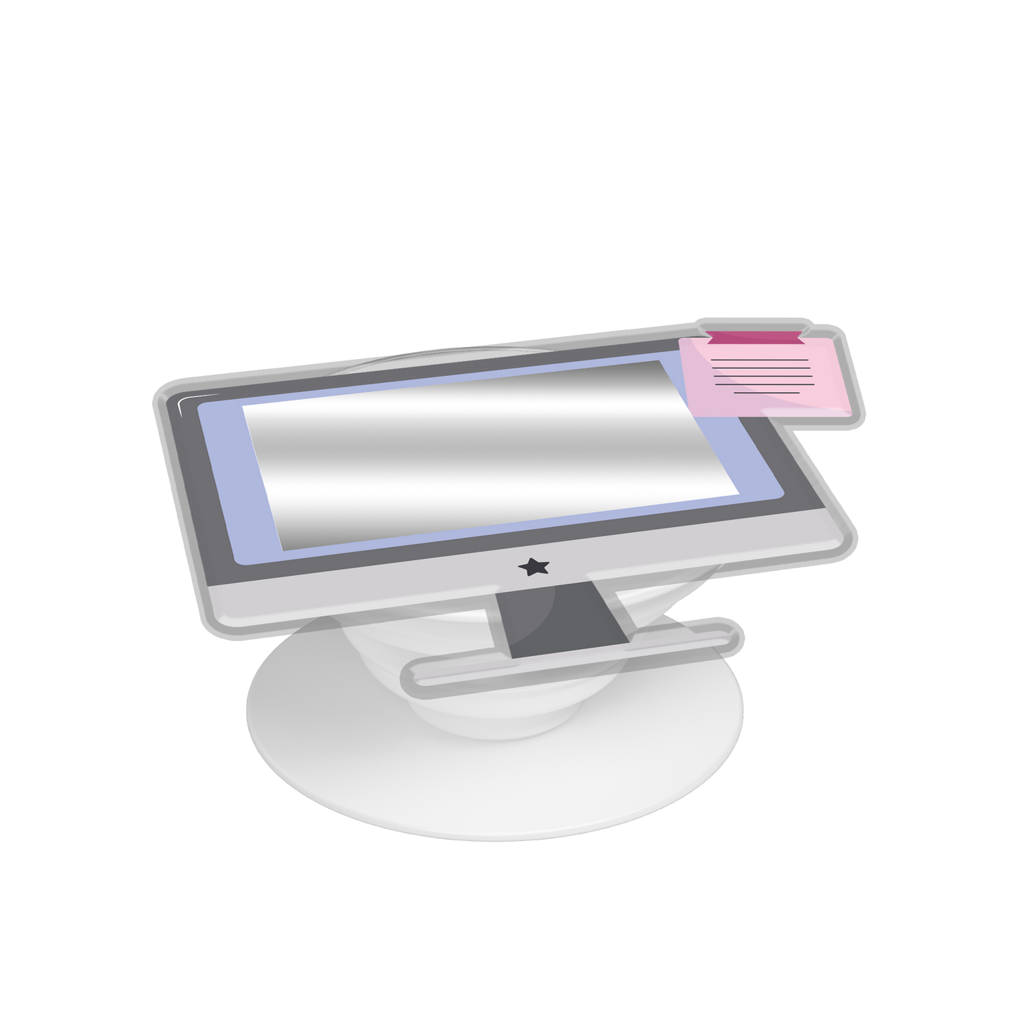 Pop Up Grip Mirror - Designer