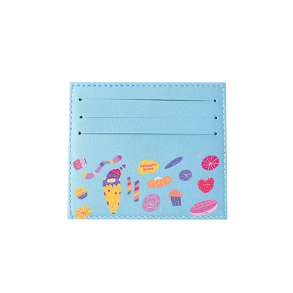 6 Slots Card Holder - Dessert Doodle