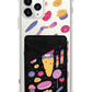 iPhone Phone Wallet Case - Dessert Doodle