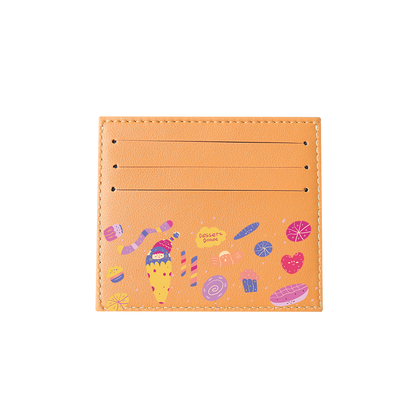6 Slots Card Holder - Dessert Doodle