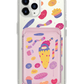 iPhone Magnetic Wallet Case - Dessert Doodle