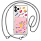 iPhone Phone Wallet Case - Dessert Doodle