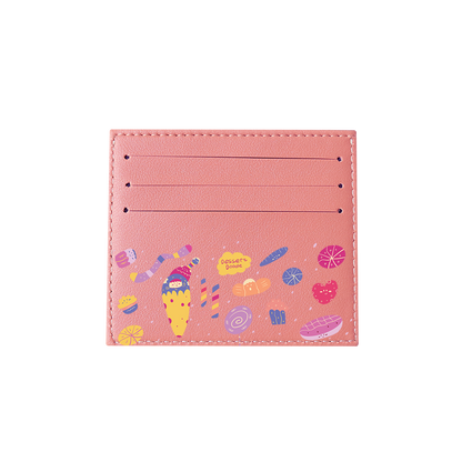 6 Slots Card Holder - Dessert Doodle