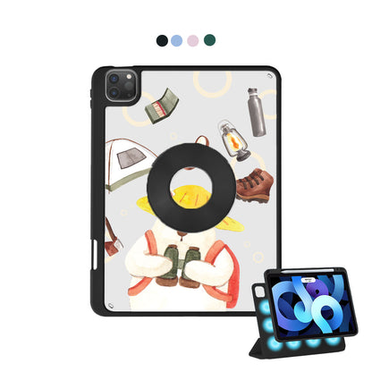 iPad Detachable Flip Cover - Adventure Of Bear