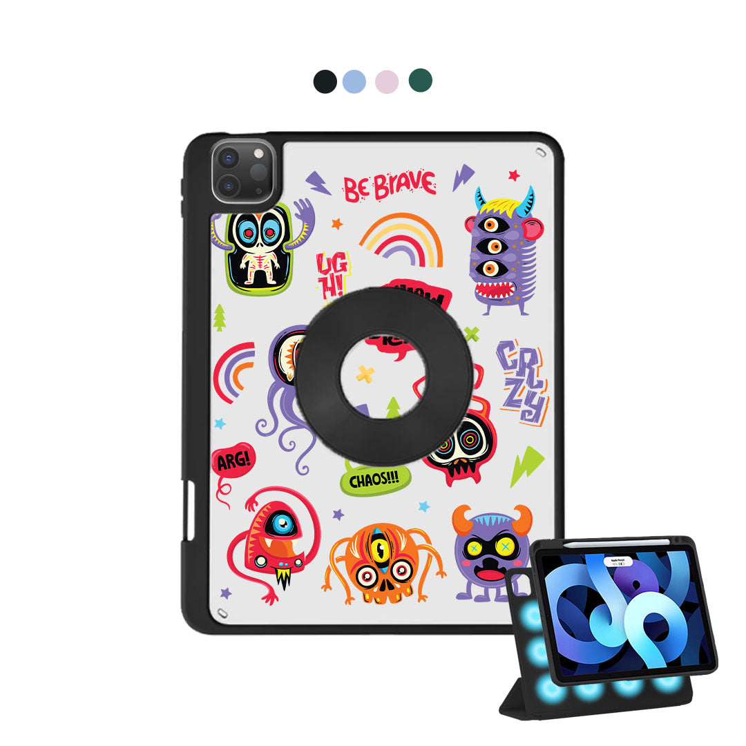 iPad Detachable Flip Cover - Baby Monster