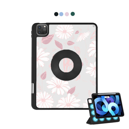 iPad Detachable Flip Cover - Butterfly & Daisy