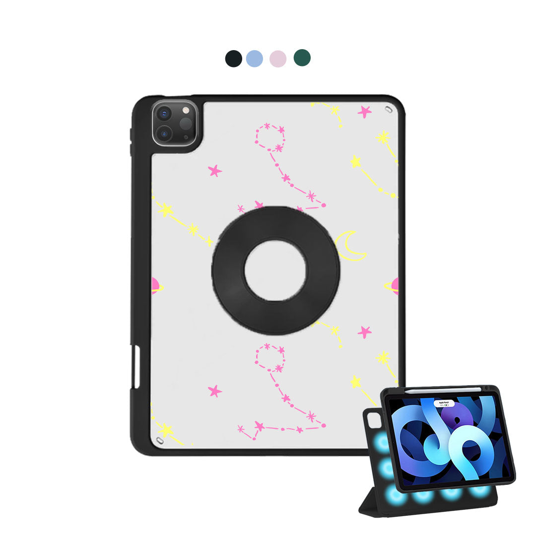 iPad Detachable Flip Cover - Constellation Candy