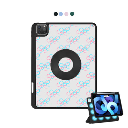 iPad Detachable Flip Cover - Coquette Overlap Bow