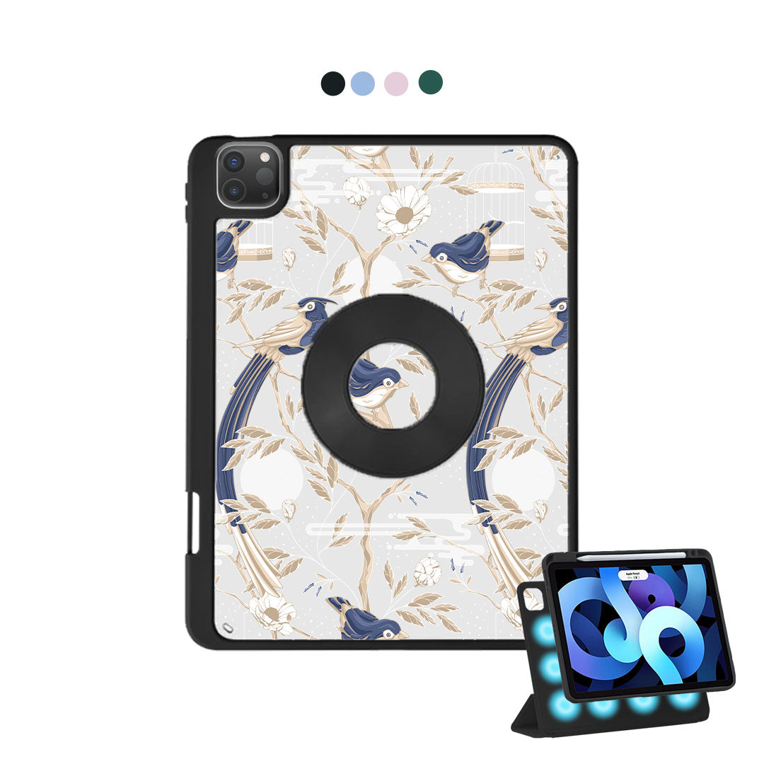 iPad Detachable Flip Cover - Lovebird 1.0