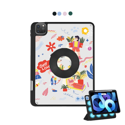 iPad Detachable Flip Cover - Self Love Sticker Pack 1.0