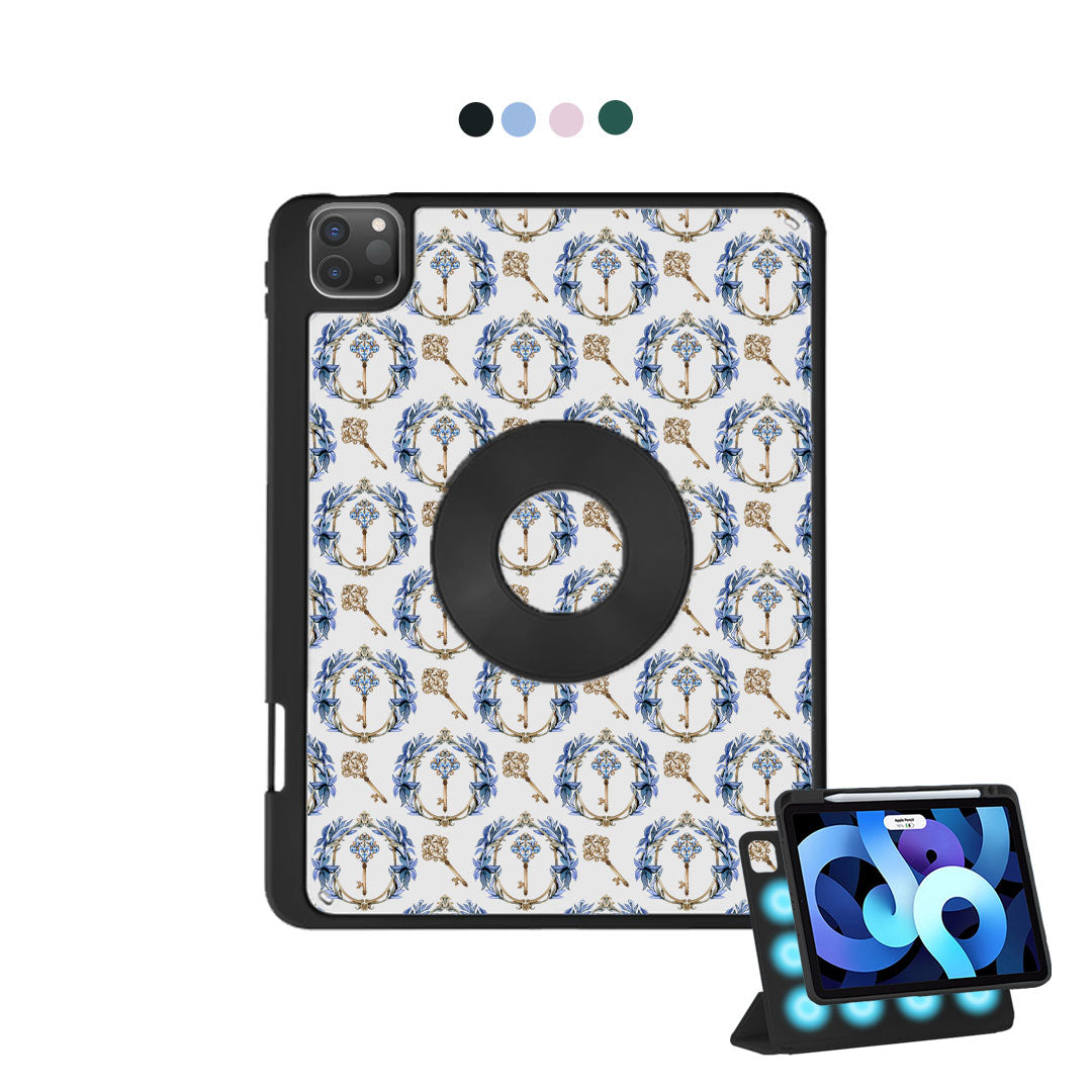iPad Detachable Flip Cover - Goth keys