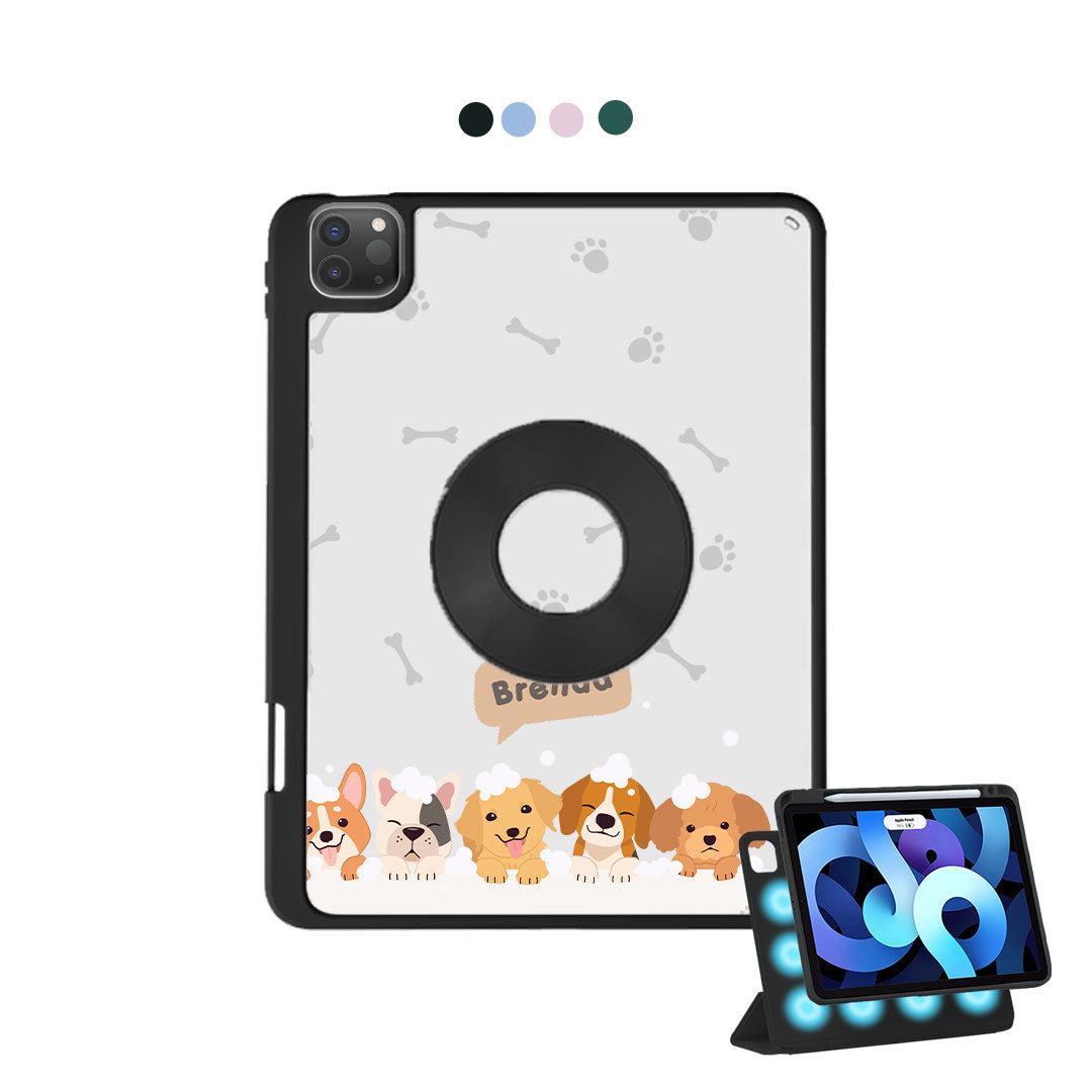 iPad Detachable Flip Cover - Ruff Family 2.0