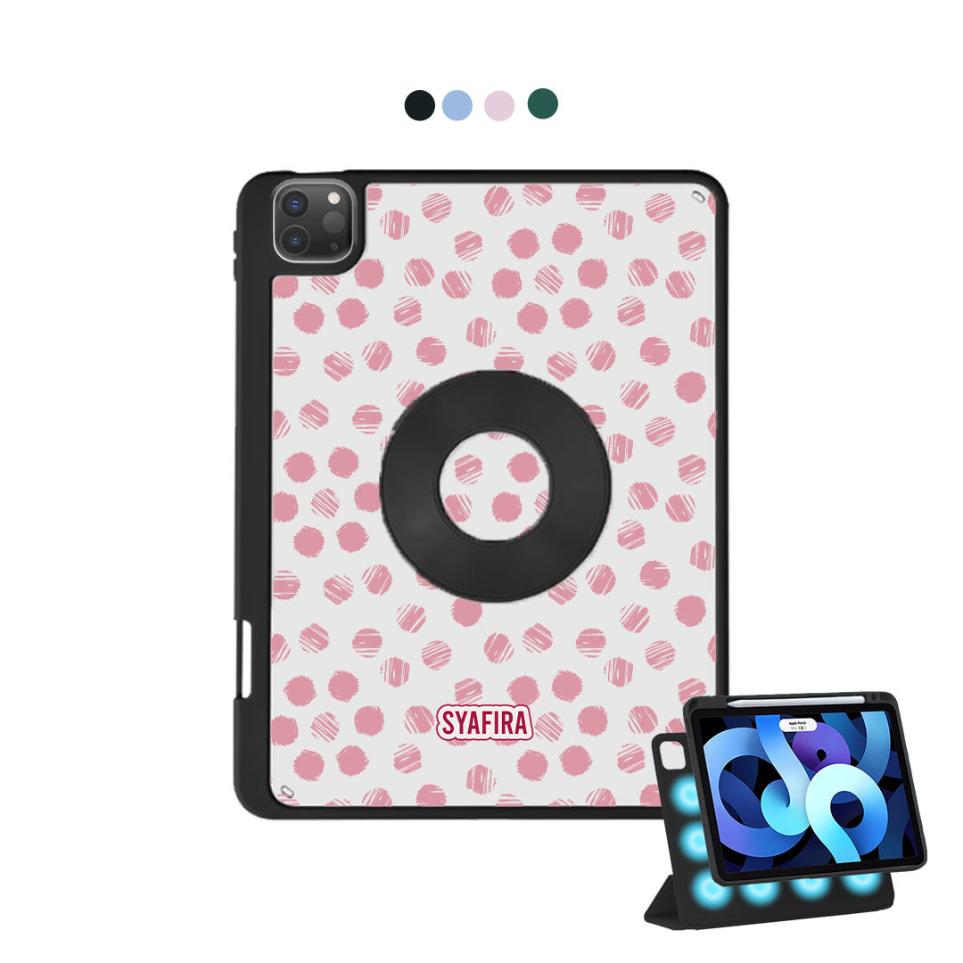 iPad Detachable Flip Cover - Lipstick