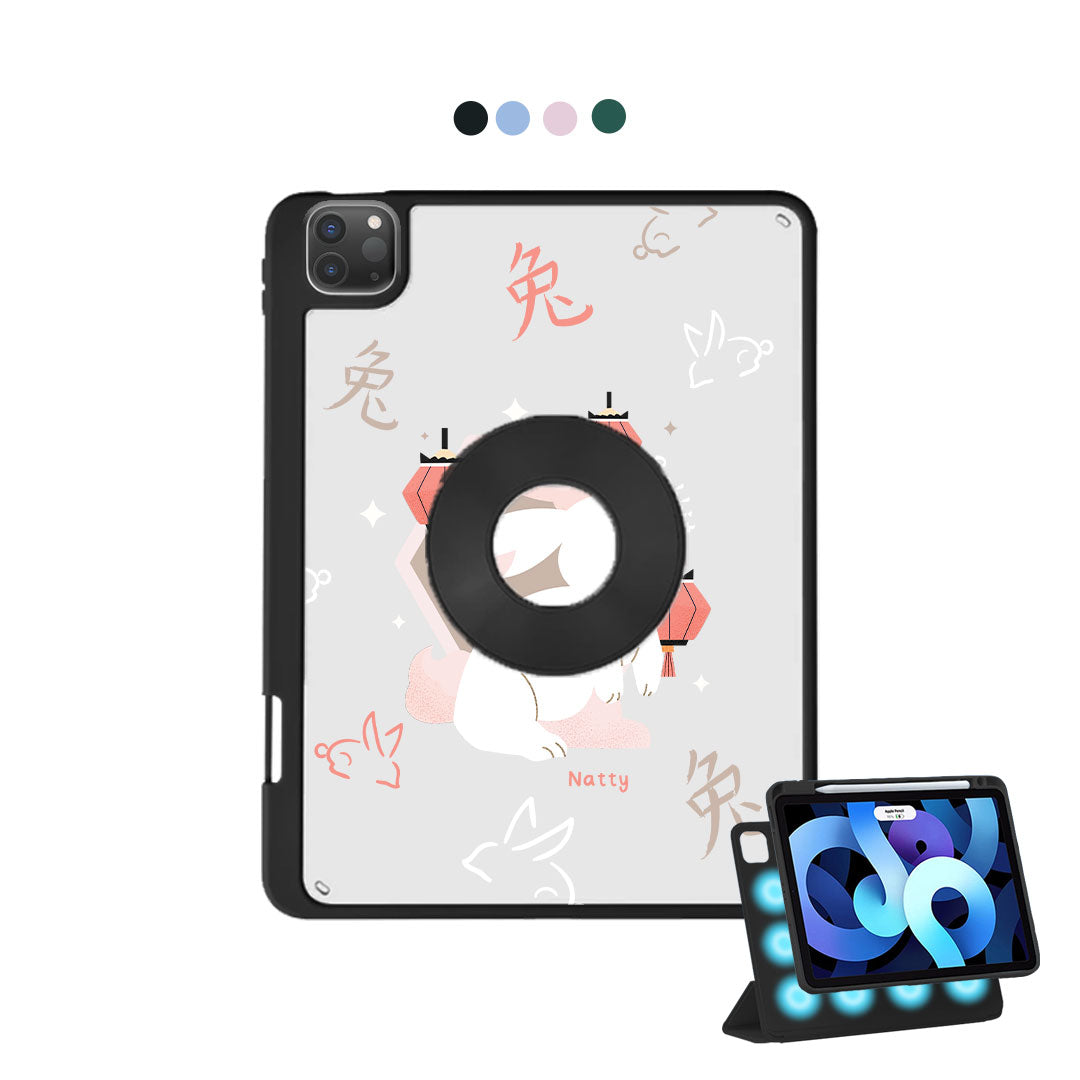 iPad Detachable Flip Cover - Rabbit (Shio / Chinese Zodiac)