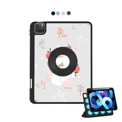 iPad Detachable Flip Cover - Rabbit (Shio / Chinese Zodiac)
