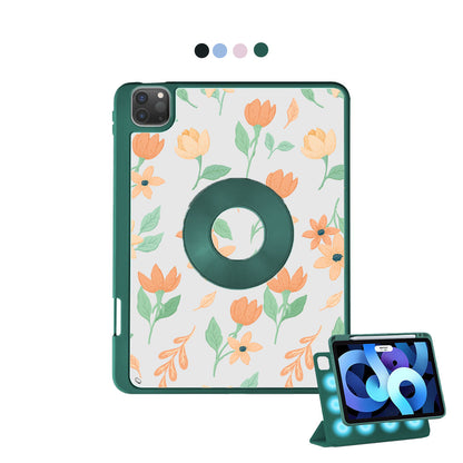 iPad Detachable Flip Cover - Birth Flower 4.0