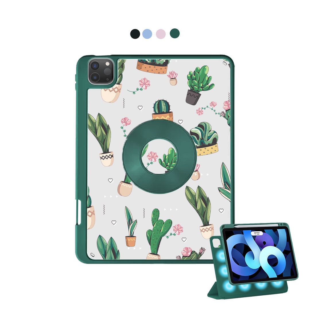 iPad Detachable Flip Cover - Cactus 3.0