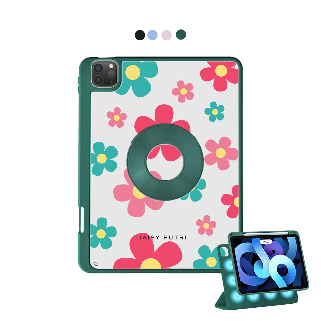 iPad Detachable Flip Cover - Daisy Delight 2.0