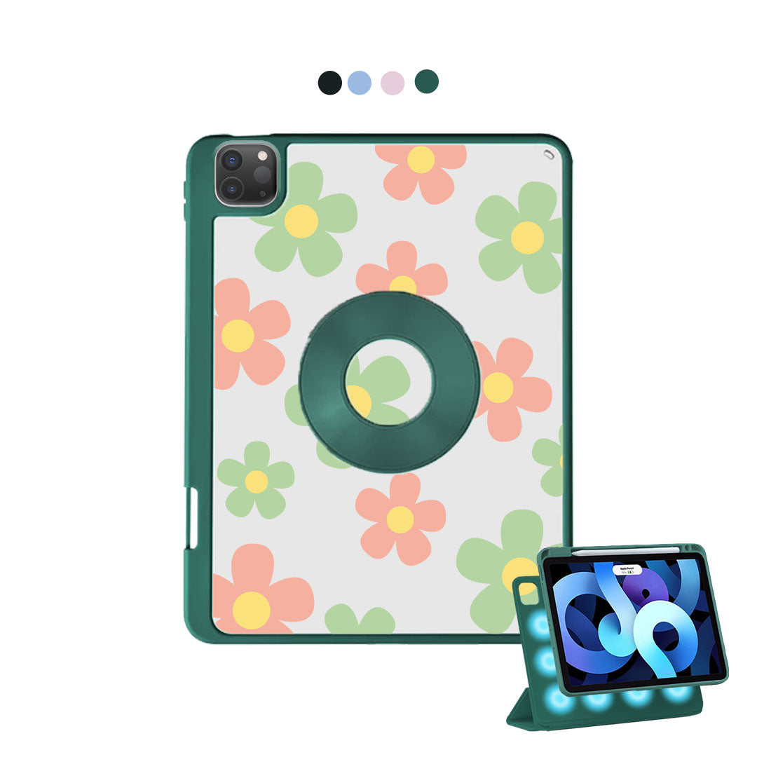 iPad Detachable Flip Cover - Daisy Spring