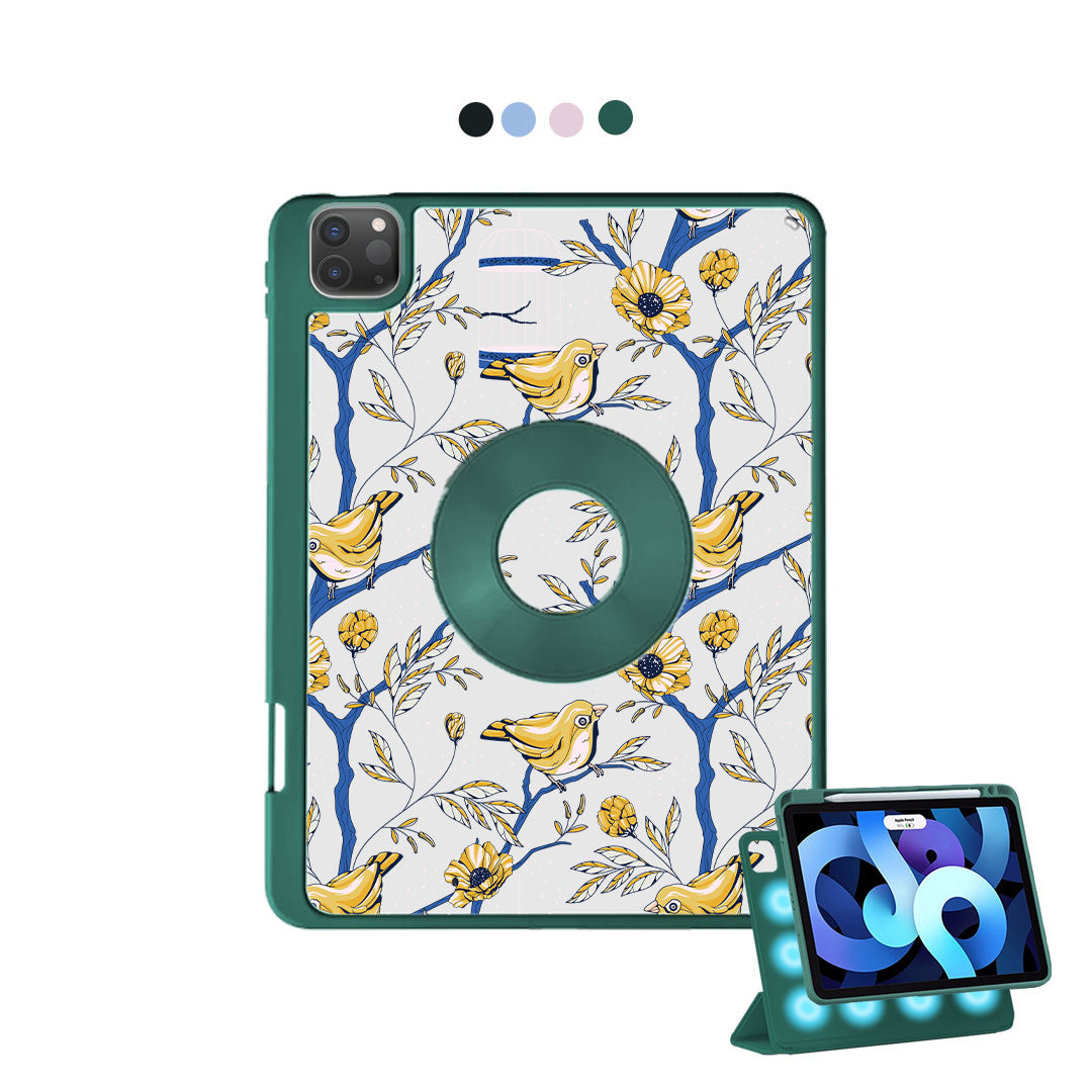 iPad Detachable Flip Cover - Lovebird 16.0