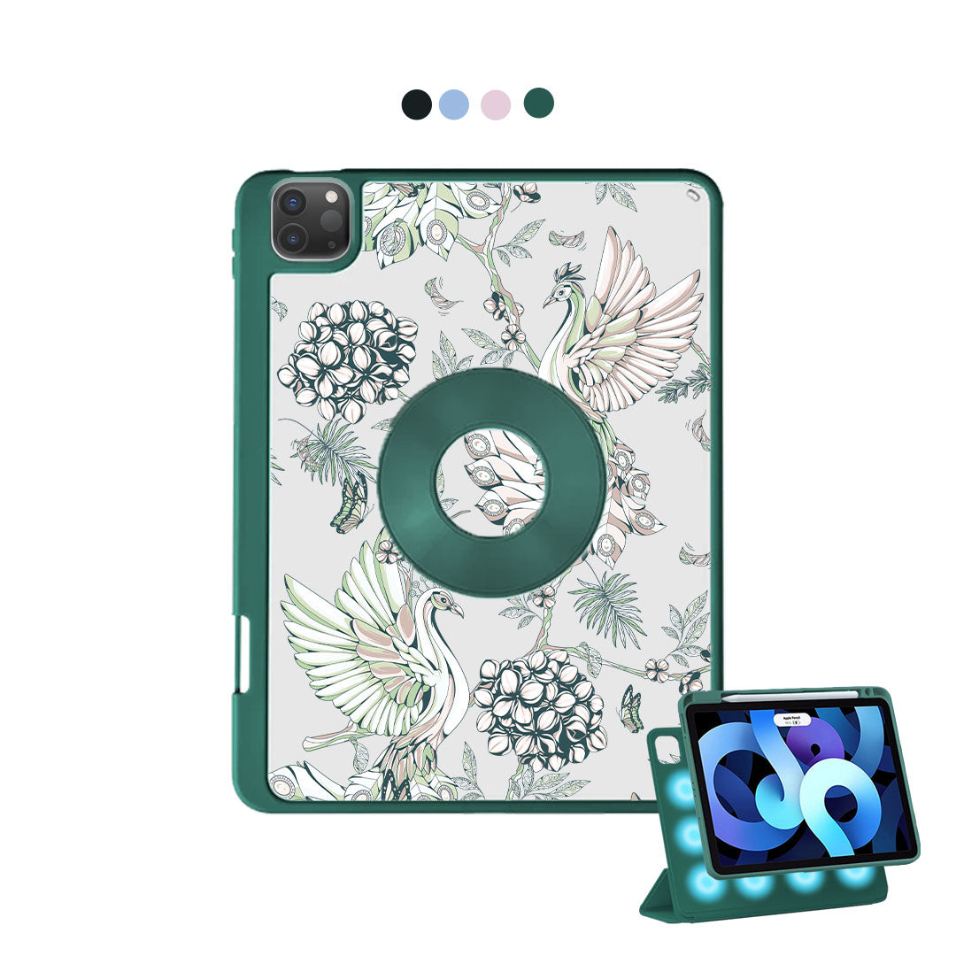 iPad Detachable Flip Cover - Peacock 4.0