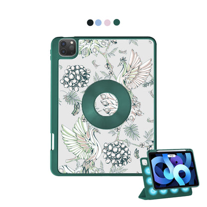 iPad Detachable Flip Cover - Peacock 4.0