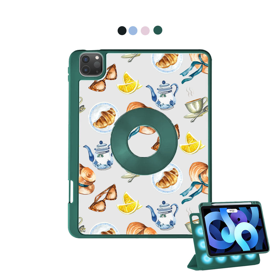 iPad Detachable Flip Cover - Afternoon tea