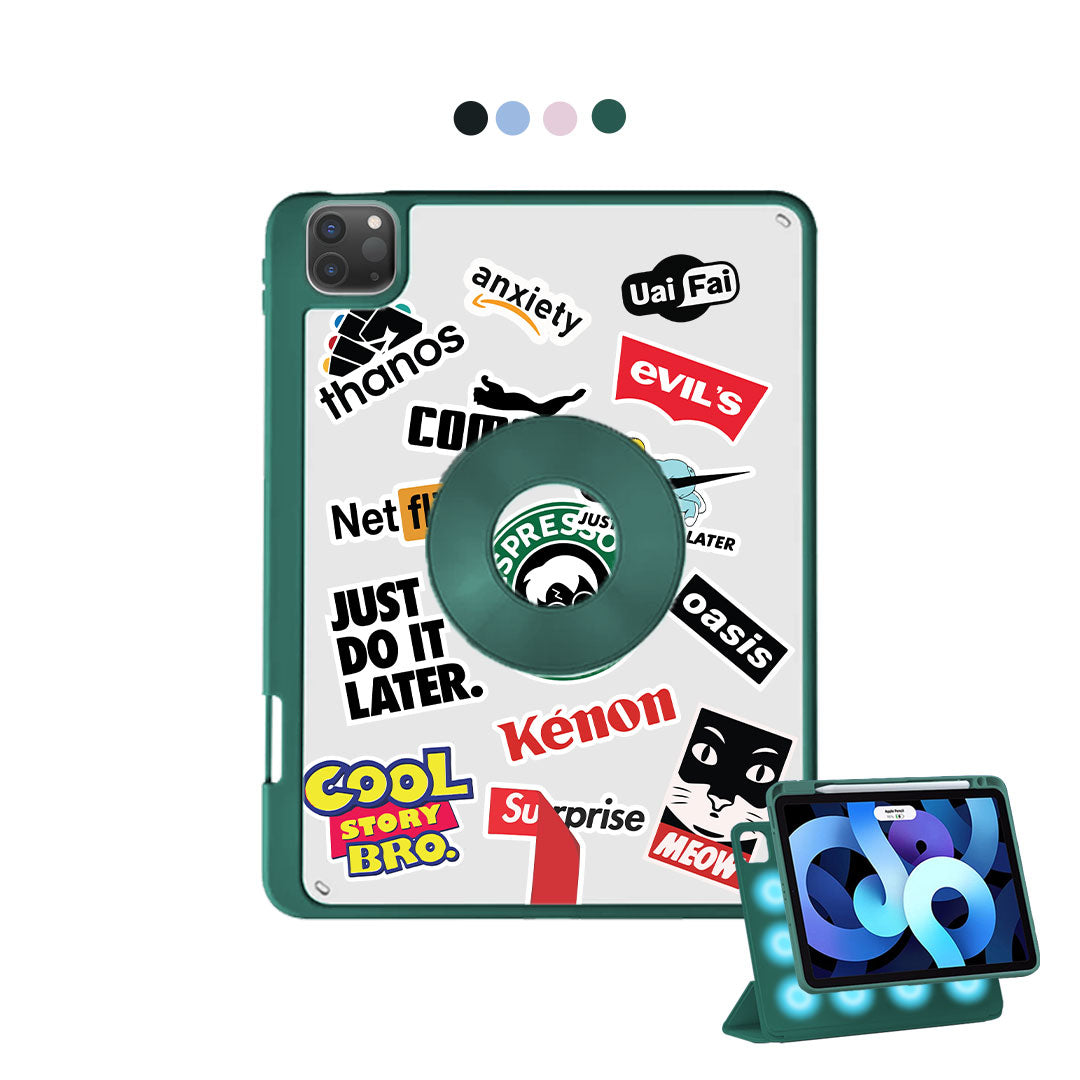 iPad Detachable Flip Cover - Brand Parody 1.0