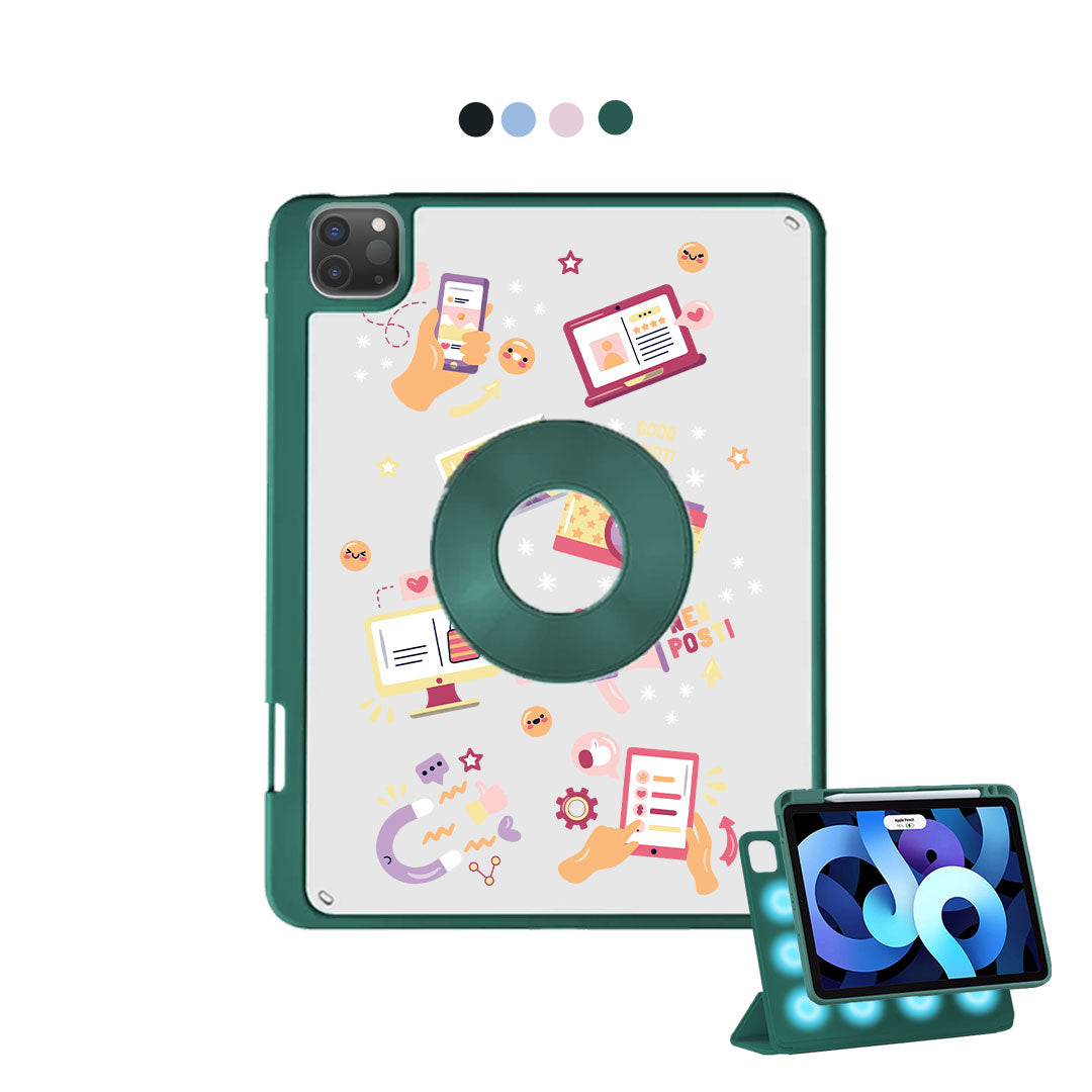 iPad Detachable Flip Cover - Conten Creator