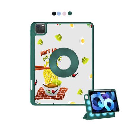iPad Detachable Flip Cover - Go Eat Some Mie