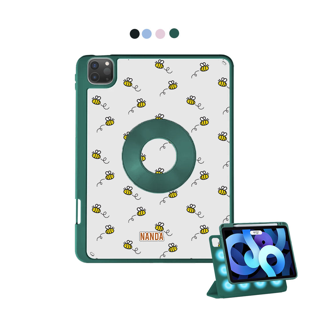 iPad Detachable Flip Cover - Honey bee