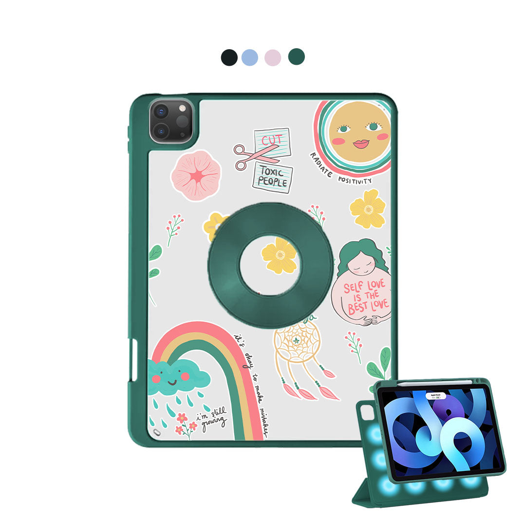iPad Detachable Flip Cover - Self Love