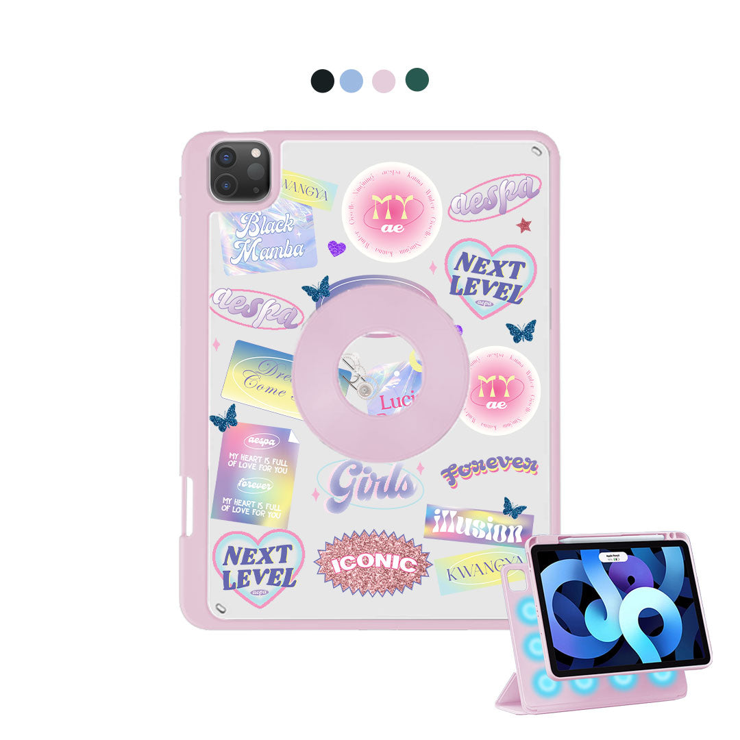 iPad Detachable Flip Cover - Aespa Girls Pack