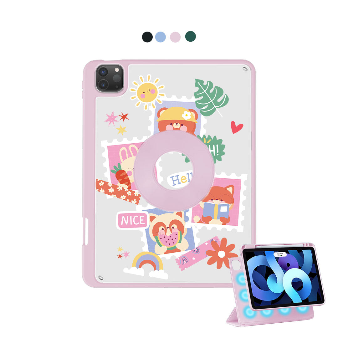 iPad Detachable Flip Cover - Animal Squad