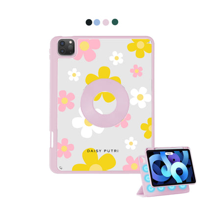 iPad Detachable Flip Cover - Daisy Fresh