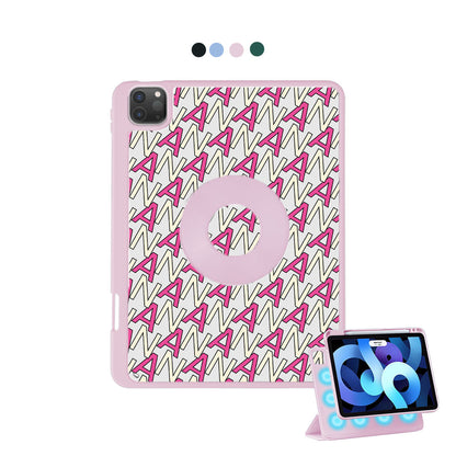 iPad Detachable Flip Cover - Initial Monogram 6.0