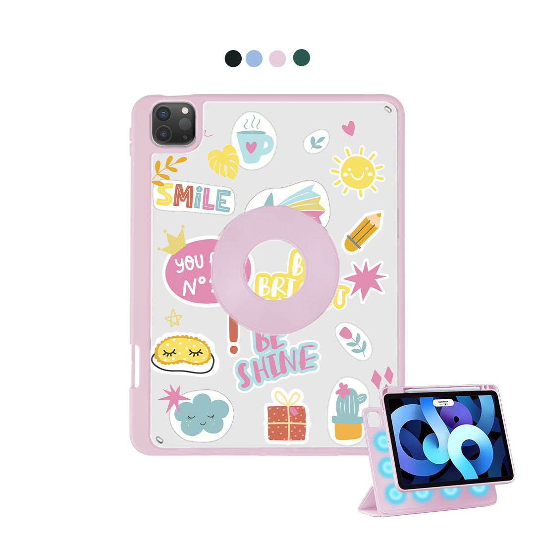 iPad Detachable Flip Cover - Self Love Sticker Pack 3.0