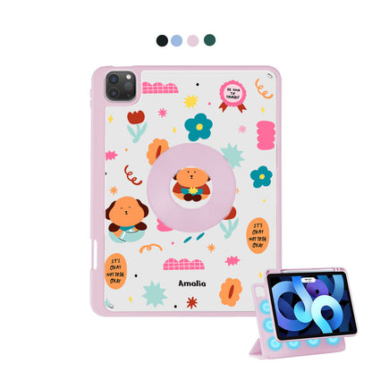 iPad Detachable Flip Cover - Selflove Garden