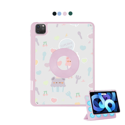 iPad Detachable Flip Cover - Cupcake