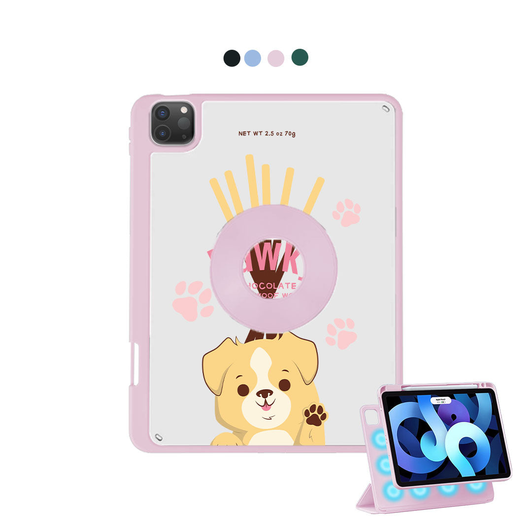 iPad Detachable Flip Cover - Pawky Dog