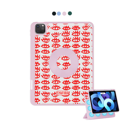 iPad Detachable Flip Cover - Red eye